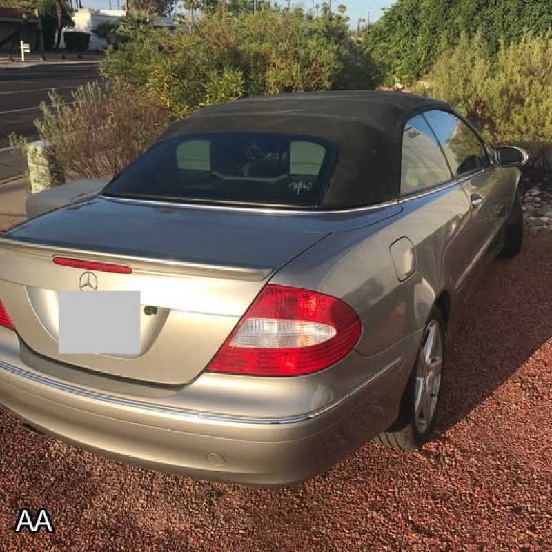 2007 MERCEDES CLK CONVERTIBLE 126K MILES