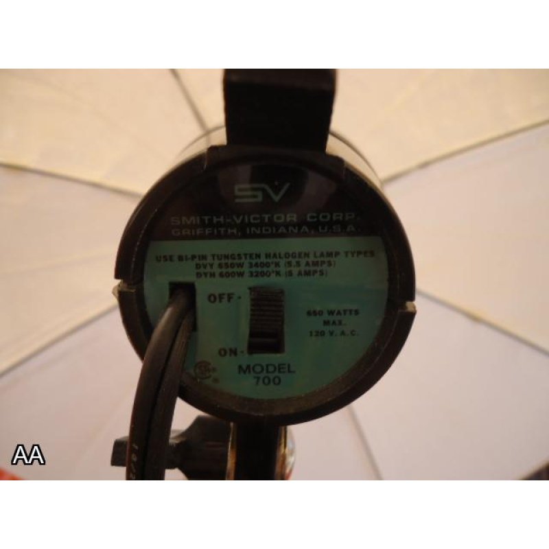 PHOTO STUDIO LIGHT SET SMITH-VICTOR