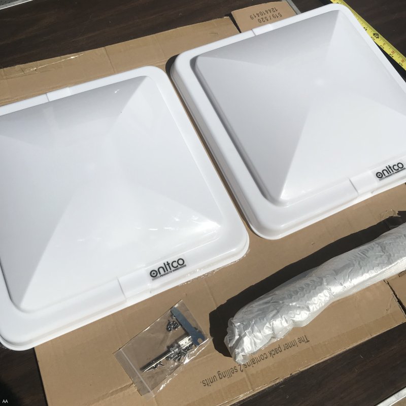 RV VENT COVER 2X