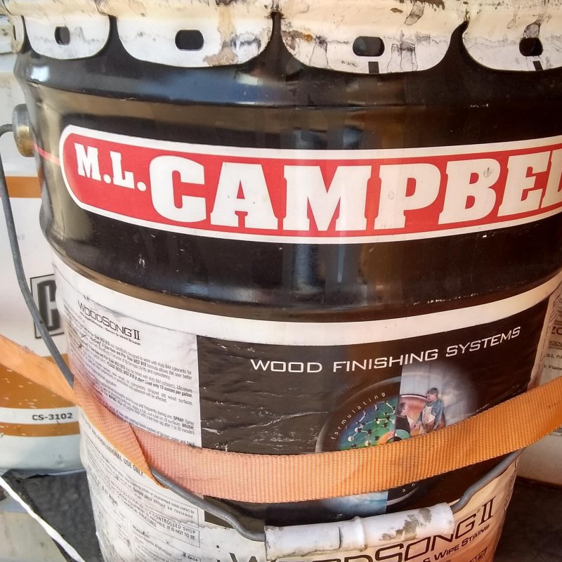 WOOD PAINT PALLET LOAD